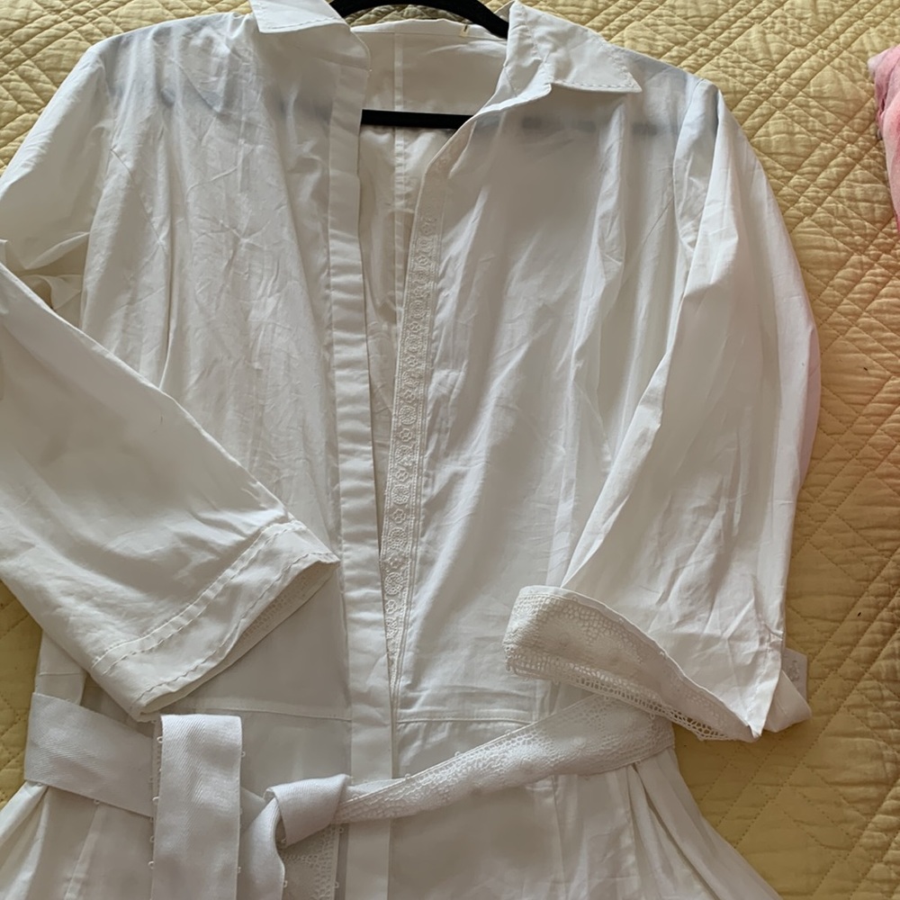 White dress